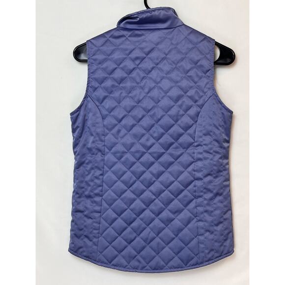 Piper Smartpak Women's Size XS Blue Quilted Full Zip Riding Equestrian Vest - Picture 2 of 7